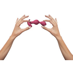 Love to Love Plug vibrant Twinny Bud 10.5 x 3cm Rose